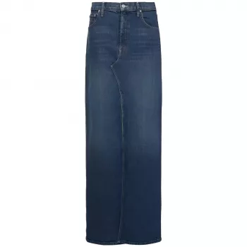 Mother Denim Bombshell Maxi Skirt: Slit, Fit & Styling